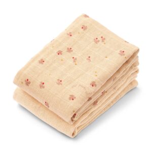 Liewood® komplet muslin plenic Lewis 65x65 cm – Mini Butterfly/Apple Blossom Mix