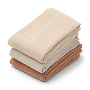 Liewood® komplet muslin plenic Lewis 65x65 cm – Tuscany Rose Mix