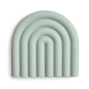 Mushie® grizalo mavrica – Cambridge Blue