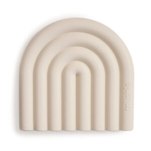 Mushie® grizalo mavrica – Shifting Sand