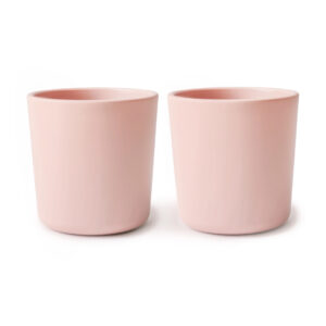 Mushie® set dveh kozarčkov – Blush